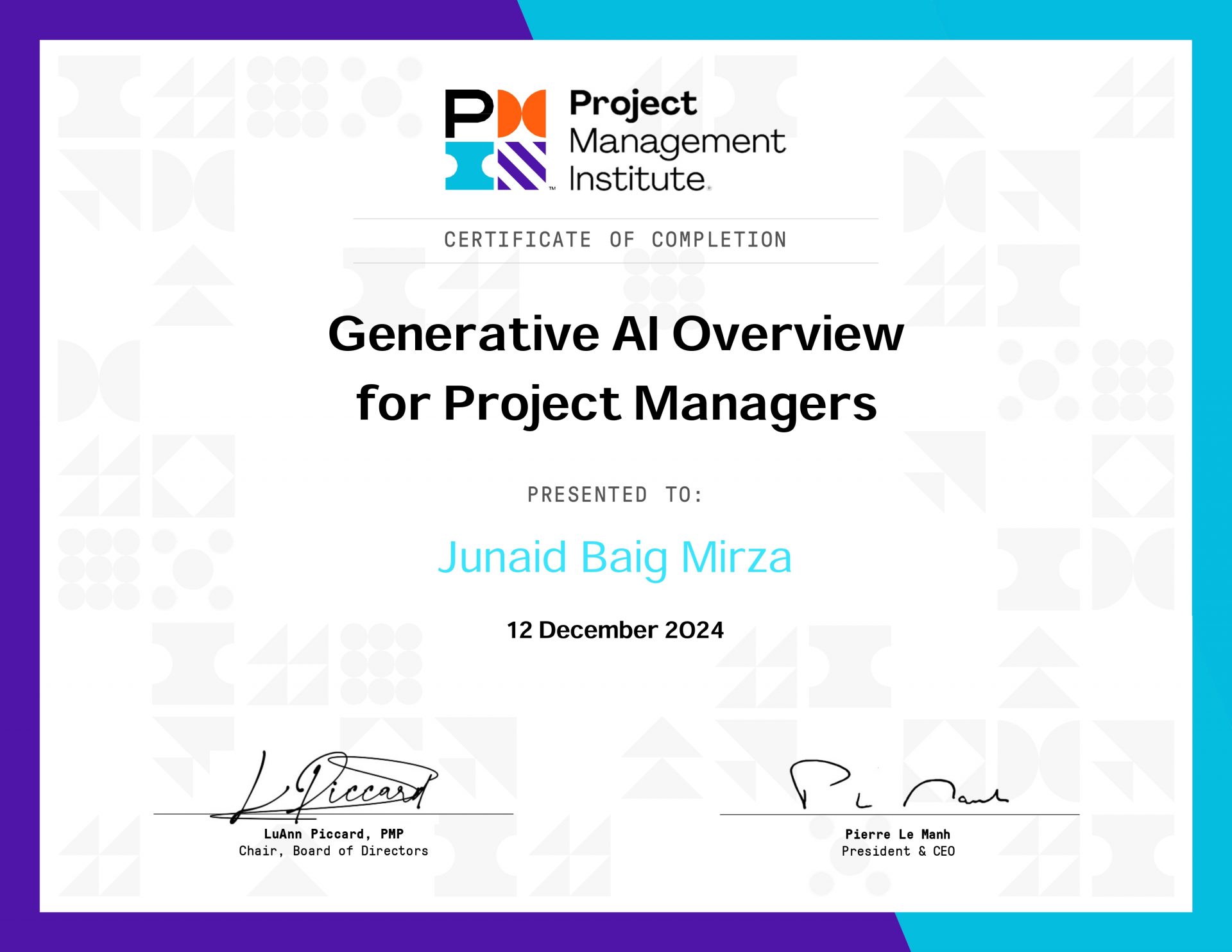 Generative AI Overview for Project Managers